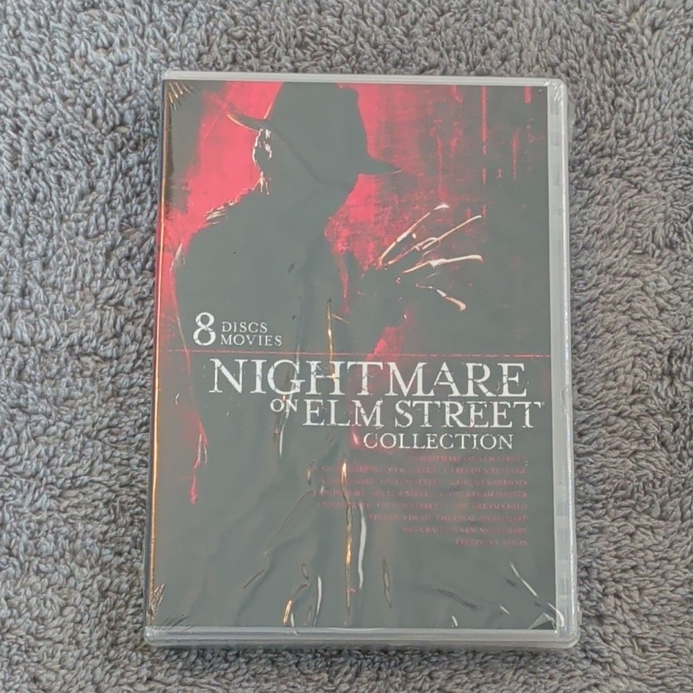 Nightmare On Elm Street 8-Film Collection DVD Freddy Krueger Horror Theme